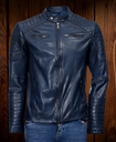 Men's Biker Leather Jacket